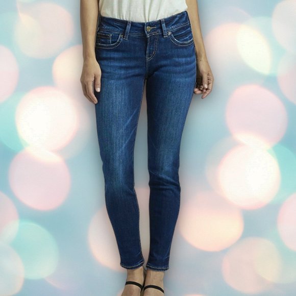 Chico’s Platinum Denim Women’s Mid-Rise Slim Jeans Size XS 2 (00) - Picture 1 of 7